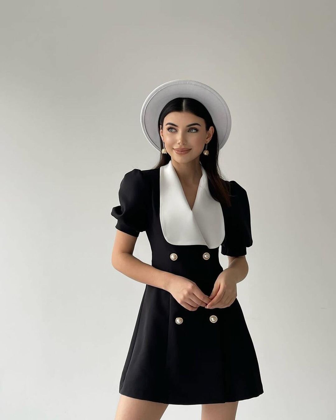Robe à manches ballon Abel #1004